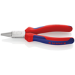 22 05 160 Knipex 22 05 160 Rundzange mit Mehrkomponenten-Hüllen verchromt 160 mm Produktbild