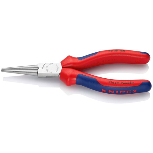 30 35 160 Knipex 30 35 160 Langbeckzange mit Mehrkomponenten-Hüllen verchromt 16 Produktbild