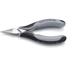 35 22 115 ESDSB Knipex 35 22 115 ESDSB Elektronik-Greifzange ESD mit Mehrkompo Produktbild front M