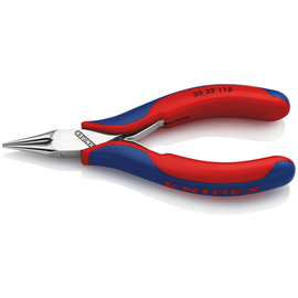 35 32 115 SB Knipex 35 32 115 SB Elektronik-Greifzange mit Mehrkomponent Produktbild