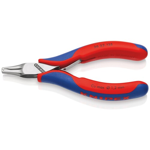 36 22 125 Knipex 36 22 125 Elektronik- Bestückungszange mit Mehrkomponenten-Hü Produktbild