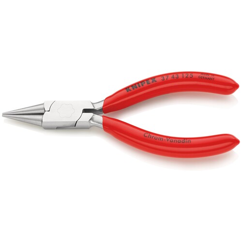 37 43 125 Knipex 37 43 125 Greifzange für Feinmechanik mit Kunststoff überzog Produktbild