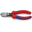 74 12 160 Knipex 74 12 160 Kraft- Seitenschneider mit Mehrkomponenten-Hül Produktbild front S