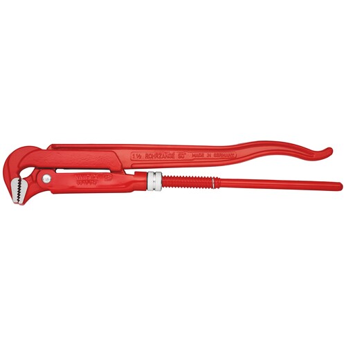 83 10 015 Knipex 83 10 015 Rohrzange 90° rot pulverbeschichtet 420 mm Produktbild