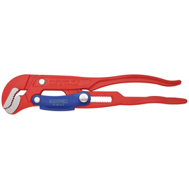 83 60 010 Knipex 83 60 010 Rohrzange S- Maul mit Schnelleinstellung rot pulverb Produktbild