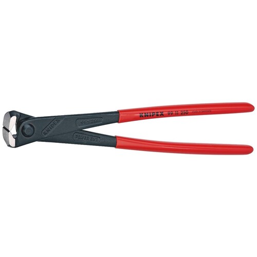 99 11 250 Knipex 99 11 250 Kraft- Monierzange hochübersetzt mit Kunststof Produktbild Front View L