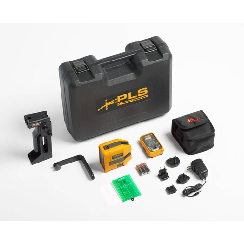 5116087 Fluke Kreuzlinien- Lasernivelliergerät, Kit, grün Produktbild Front View L