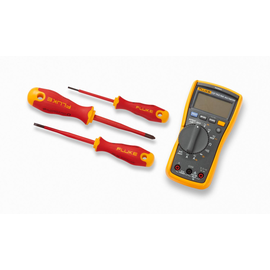 5133953 Fluke Elektriker-Multimeter Fluke 117 + SLS3 + ISLS5 + IPHS2 Produktbild