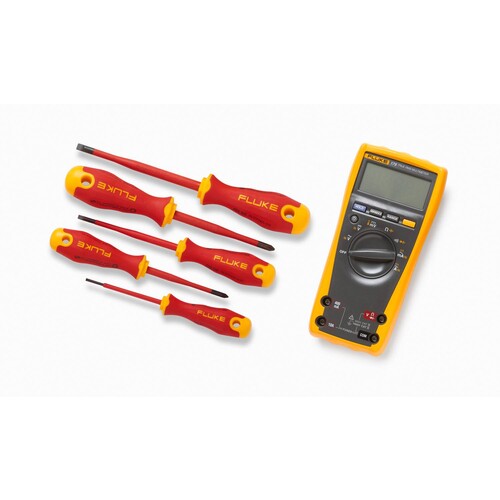 5133982 Fluke Echteffektiv-Multimeter Fluke 179 + ISLS3 + ISLS5 + IPHS2 + IPH Produktbild Front View L