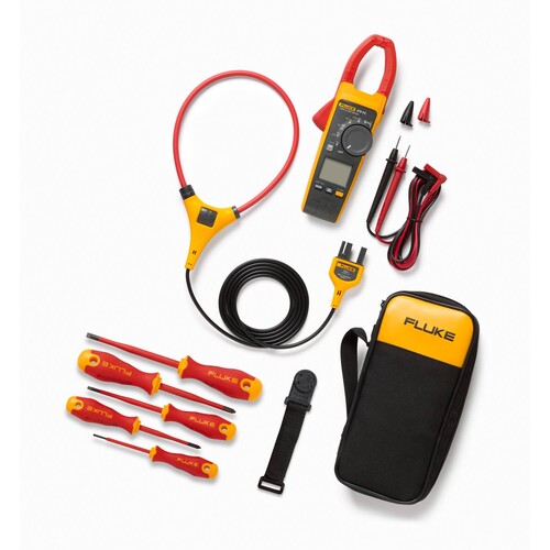 5134141 Fluke Strommesszange Fluke 376 FC + ISLS3 + ISLS5 + IPHS2 + IPHS1 + IS Produktbild Front View L