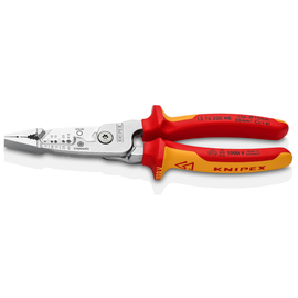 13 76 200 ME SB Knipex Wire Stripper metrisch Produktbild front M