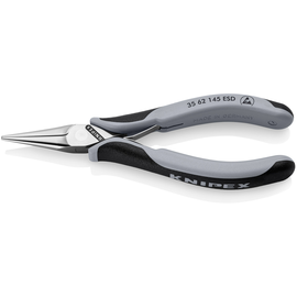 35 62 145 ESD Knipex Elektronik- Greifzange ESD Produktbild front M