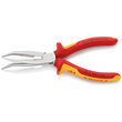 2626200 KNIPEX FLACHRUNDZANGE M.SCHNEIDE LANG GEBOGEN 200MM  VDE 1000V Produktbild Additional View 3 S