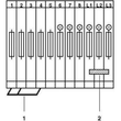 3004126 PHOENIX UK5-HESILED24 TRENNHEBEL SICHERUNGSKLEMME Produktbild Additional View 3 S