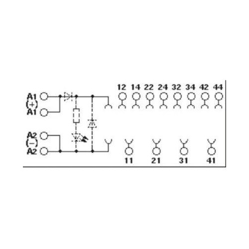 2950996 PHOENIX EMG 45-RELS/IR1-G 24 RELAIS-MODUL MIT 1 STECKSOCKEL Produktbild Additional View 3 L