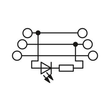 2715814 Phönix DIKD 1,5-LA 24RD/O-M Initiatoren-/Aktorenklemme 0,2mm2 - 4mm2 Produktbild Additional View 3 S