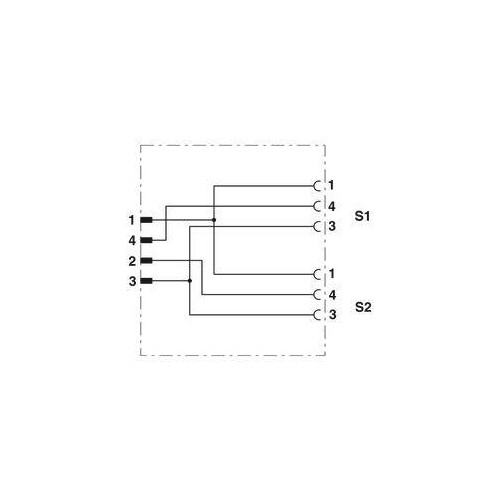 1683471 Phönix SAC-3P-M12Y/2XM 8FS Y-Verteiler/Verbinder 3P M12+M8-Buchse Produktbild Additional View 3 L