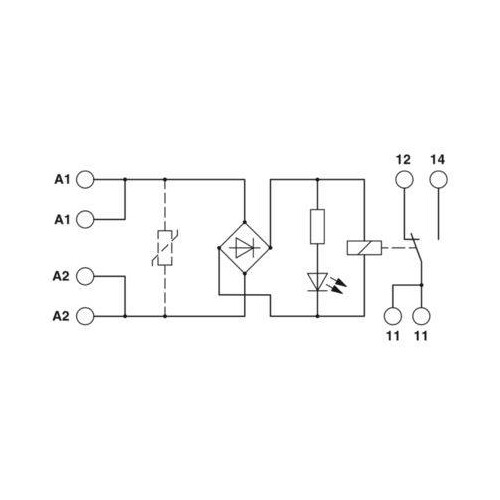 2951885 Phönix EMG 22-REL/KSR- 24/21 Relais-Modul 24V AC/DC 1W Produktbild Additional View 3 L