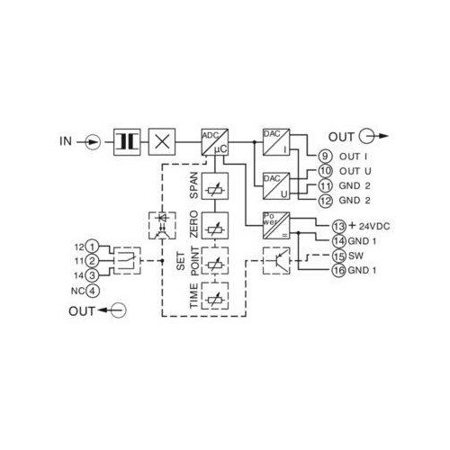 2814728 Phoenix MCR-Strommessumformer Produktbild Additional View 3 L