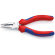 08 25 145 Knipex Spitzkombizange 145mm verchromt, Mehrkomponentenhülle Produktbild Additional View 4 S