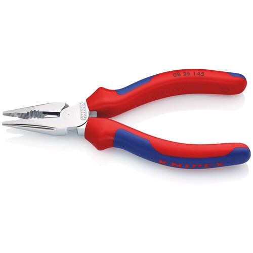 08 25 145 Knipex Spitzkombizange 145mm verchromt, Mehrkomponentenhülle Produktbild Additional View 4 L