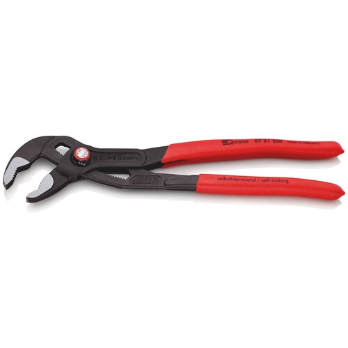 87 21 250 Knipex KNIPEX Cobra® QuickSet Wasserpumpenzange Produktbild Additional View 3 L