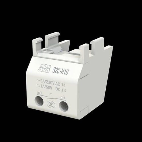 S2C-H10 1S  ABB Hilfsschalter mit einem Schließer Produktbild Additional View 2 L