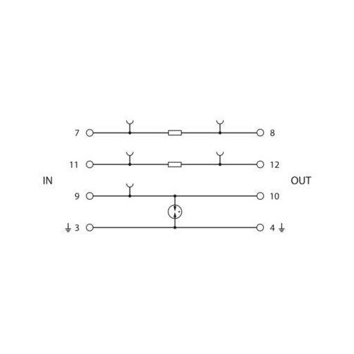 2856126 PHOENIX PT 1x2+F-BE Überspannung ableiter Grobschutz Produktbild Additional View 3 L