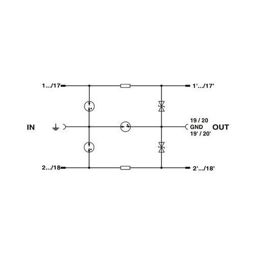 2807939 Phoenix-Contact Übersp.Abl.LSA Plus Stecker COMTRAB CT10-18 FSR+F/PE24 Produktbild Additional View 3 L