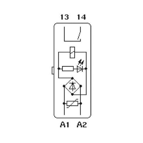 2823625 Phoenix Relaisstecker 1S 24VUC ST-REL2-KG/24/1 Produktbild Additional View 3 L