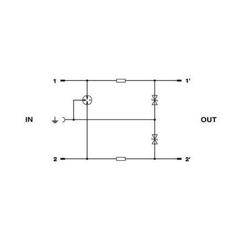 2838500 PHOENIX CTM2x1-24DC LSA-Plus Stecker Überspannung Produktbild Additional View 3 L