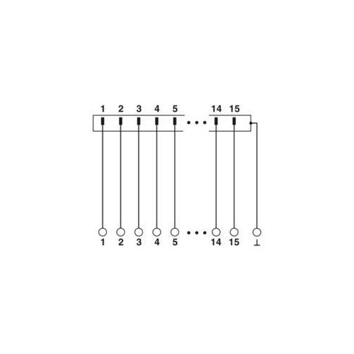 2281131 Phoenix Modul Varioface FLKM-D15 Sub/s Produktbild Additional View 3 L