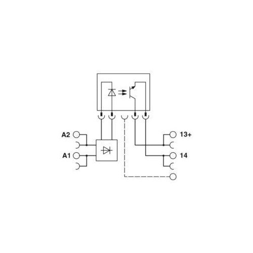 2966634 PHOENIX Optokoppler PLC-OSC-24DC 24DC/2 Produktbild Additional View 3 L