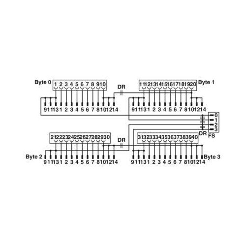 2296281 Phoenix Frontadapter 4x8 Kanäle FLKM 50/4-FLK14/PA-S300 Produktbild Additional View 3 L