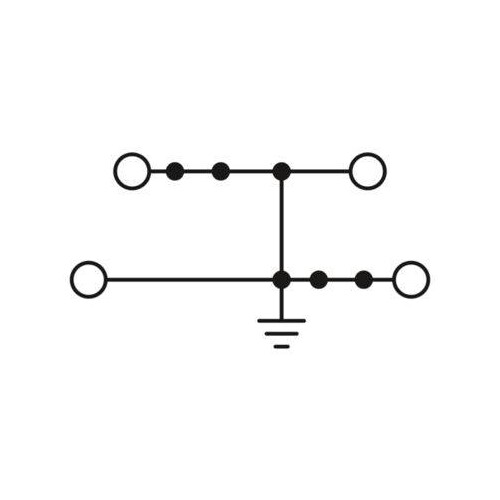 3205132 Phoenix Durchgangsreihenklemme QTTCB 1,5PE Produktbild Additional View 3 L