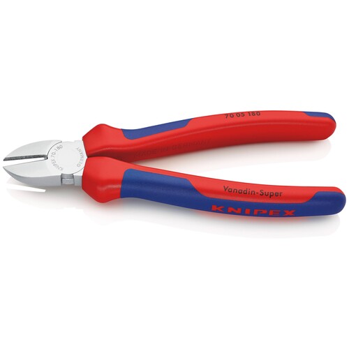 7005180 KNIPEX Seitenschneider 180mm chrom gehärtet Produktbild Additional View 3 L