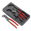 002009V02 Knipex Cobra-Paket 3-tlg. Wasserpumpenzangen 180, 250, 300mm Produktbild Additional View 3 S