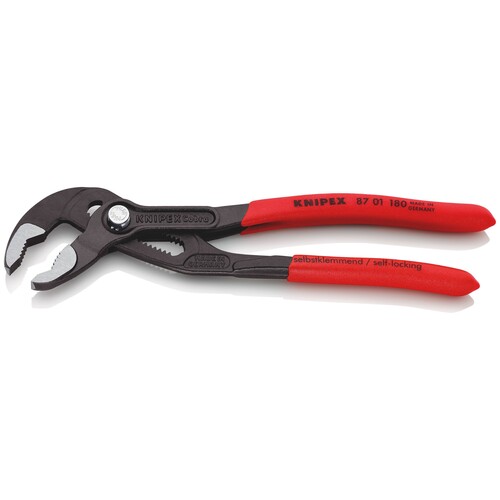 8701180 KNIPEX Rohr-Wasserpumpenzange Cobra 180mm Produktbild Additional View 8 L