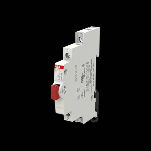 E215-16-11C Taster 16A,rt,1S/1Ö,9mm ABB Taster E215-16-11C rt 1S/1#,9mm Produktbild Additional View 2 L