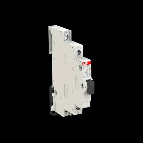 E215-16-11F Taster 16A,sw,1S/1Ö,9mm ABB Taster E215-16-11F sw 1S/1Ö,9mm Produktbild Additional View 2 L