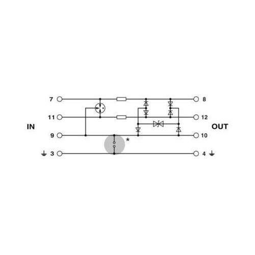 2858043 Phönix Überspannungsschutz- Stecker PT 3-HF-12DC-ST Produktbild Additional View 3 L