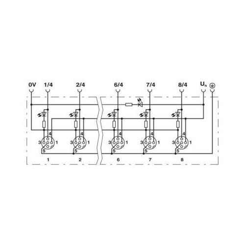 1452589 Phoenix SACB-4/ 4-L-10,0PUR SCO P Produktbild Additional View 2 L