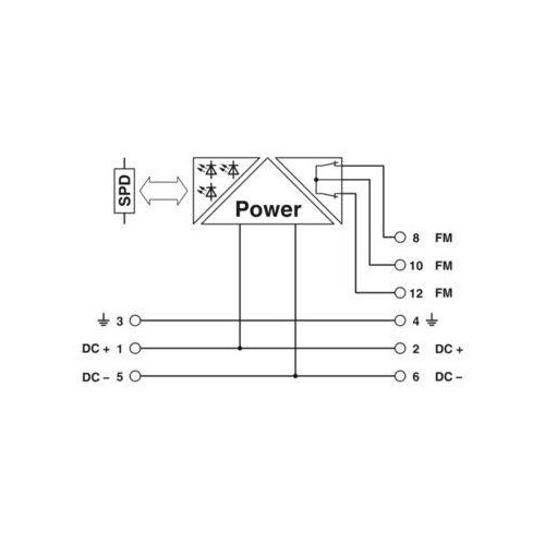 2800768 PHOENIX PT-IQ-PTB-UT Überspannungsschutz-Kontroller Produktbild Additional View 3 L