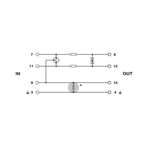 2856058 PHOENIX PT 1X2-24AC-ST Überspannungsschutz-Stecker Produktbild Additional View 3 L