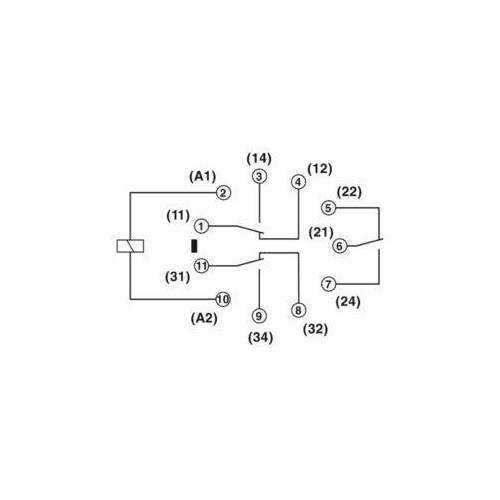 2903693 PHOENIX REL-OR3/LDP-24DC/3X21 Einzelrelais Produktbild Additional View 3 L