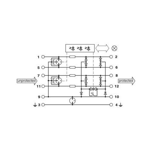 2800801 Phoenix PT-IQ-5-HF+F-12DC-UT Produktbild Additional View 2 L