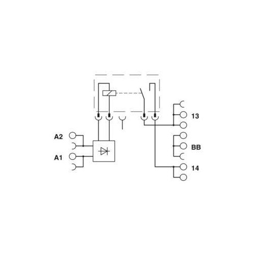 2900260 Phoenix PLC-BPT-24DC/ 1IC/ACT Produktbild Additional View 2 L