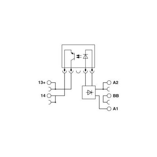 2900358 Phoenix PLC-OPT-24DC/ 48DC/100/SEN Produktbild Additional View 2 L