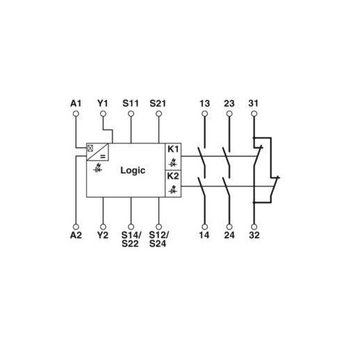 2963721 Phoenix PSR-SCP- 24UC/THC4/2X1/1X2 Produktbild Additional View 2 L