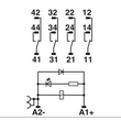 2903308 Phoenix RIF-2-RPT-LDP-24DC/4X21 Relaismodul 24V DC 4W Produktbild Additional View 3 S